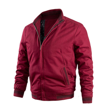 Knitted Zipper Jacket