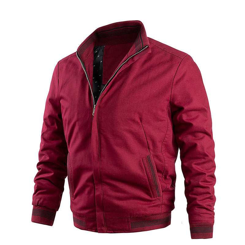 Knitted Zipper Jacket