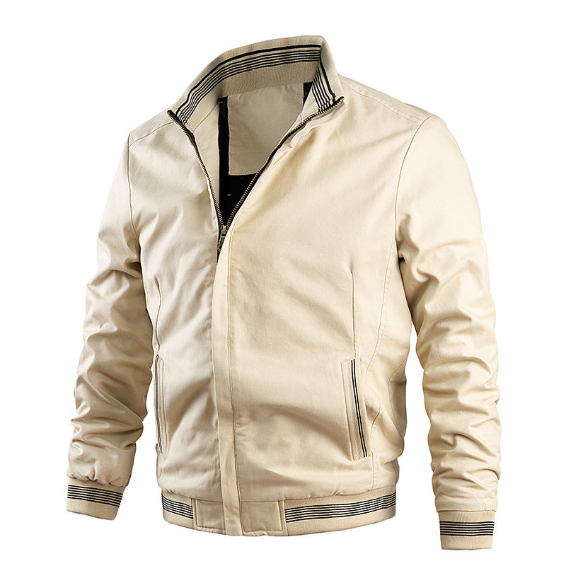 Knitted Zipper Jacket