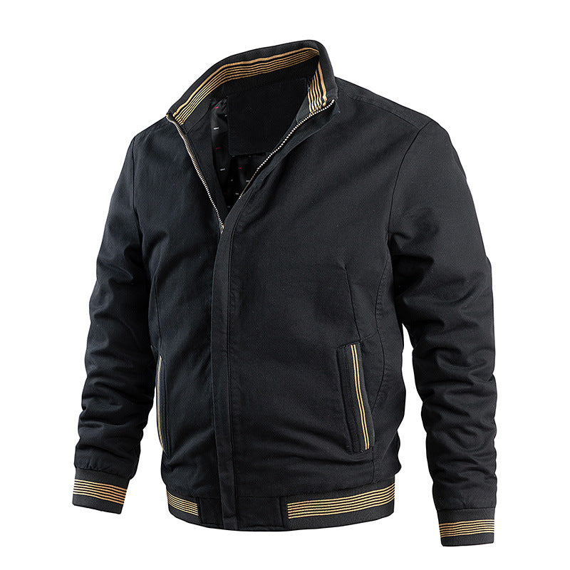 Knitted Zipper Jacket